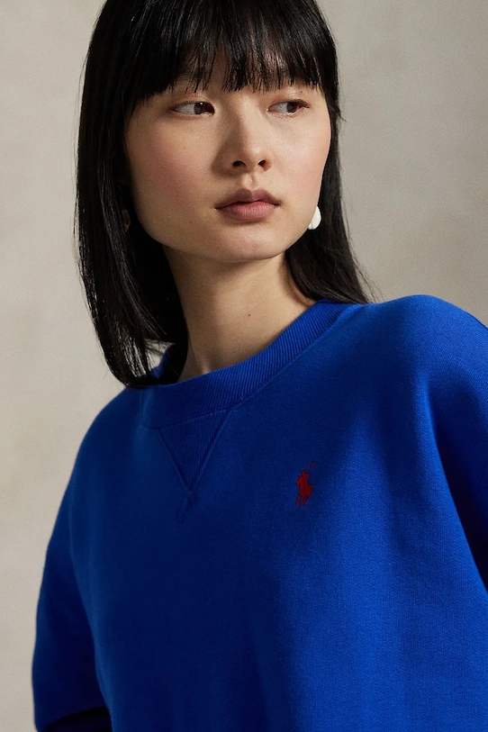 Mikina Polo Ralph Lauren fialová 211971697