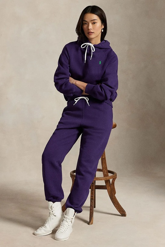 Odzież Polo Ralph Lauren bluza 211971698 fioletowy