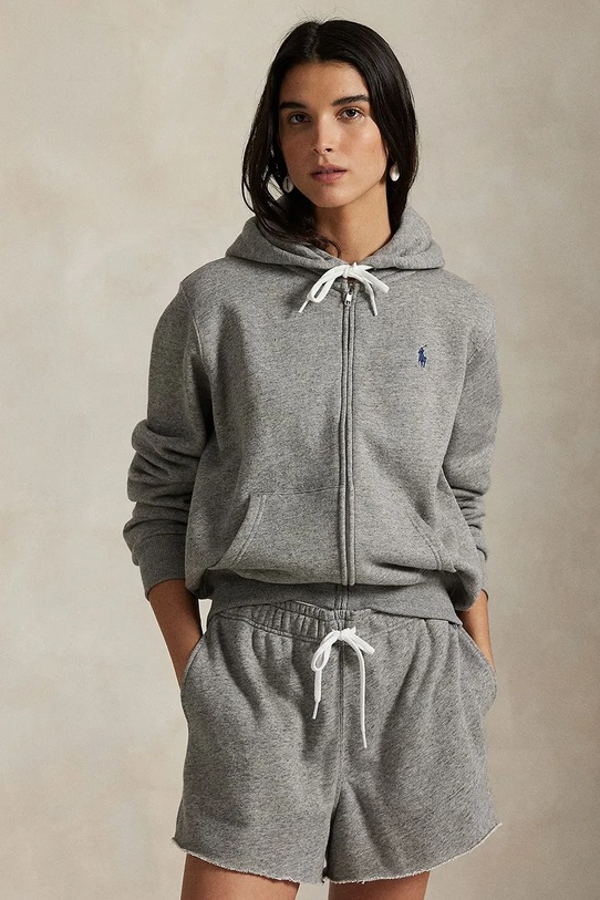 Polo Ralph Lauren bluza z kapturem szary 211971699