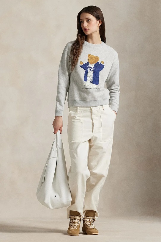 Oblečení Mikina Polo Ralph Lauren 211972794 šedá