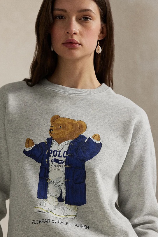Mikina Polo Ralph Lauren šedá 211972794