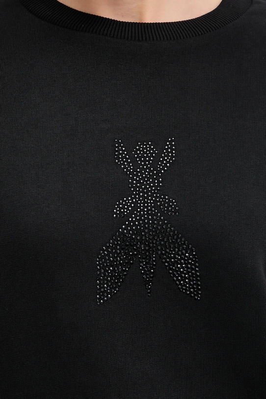 Patrizia Pepe hanorac de bumbac 8M1746.J079S negru