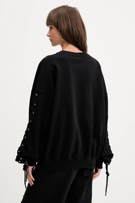 Odzież Rotate bluza bawełniana 114390100 czarny