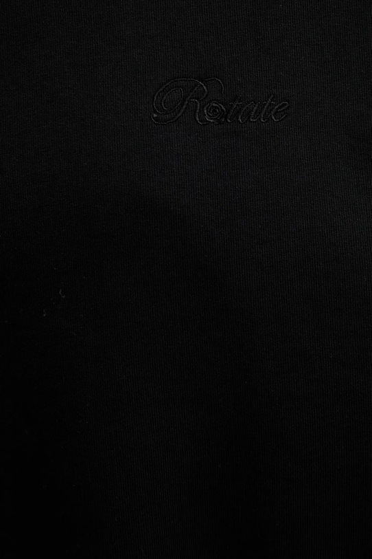 Rotate bluza bawełniana 114390100 czarny