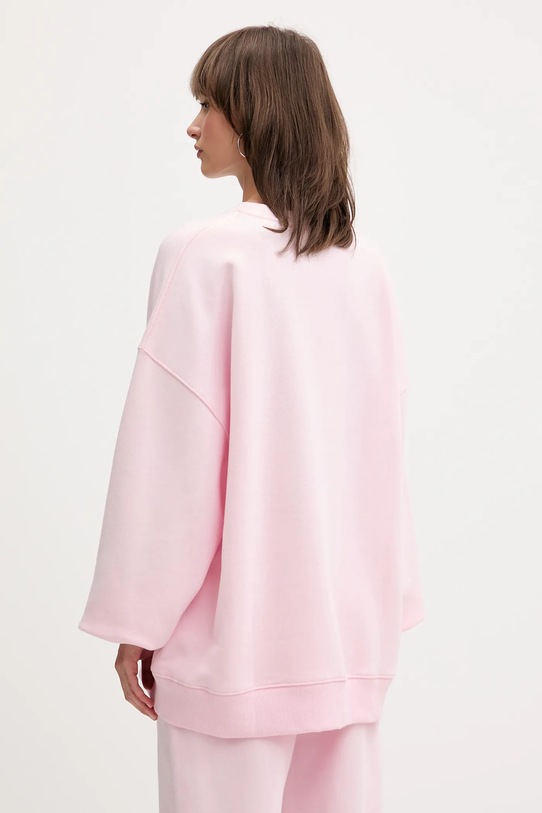 Odzież Rotate bluza bawełniana 114425191 różowy