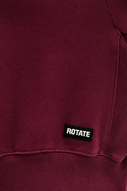 Rotate bluza bawełniana 1143872734 bordowy