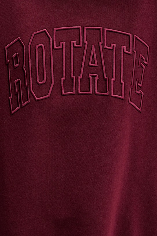 Rotate bluza bawełniana 1143762734 bordowy