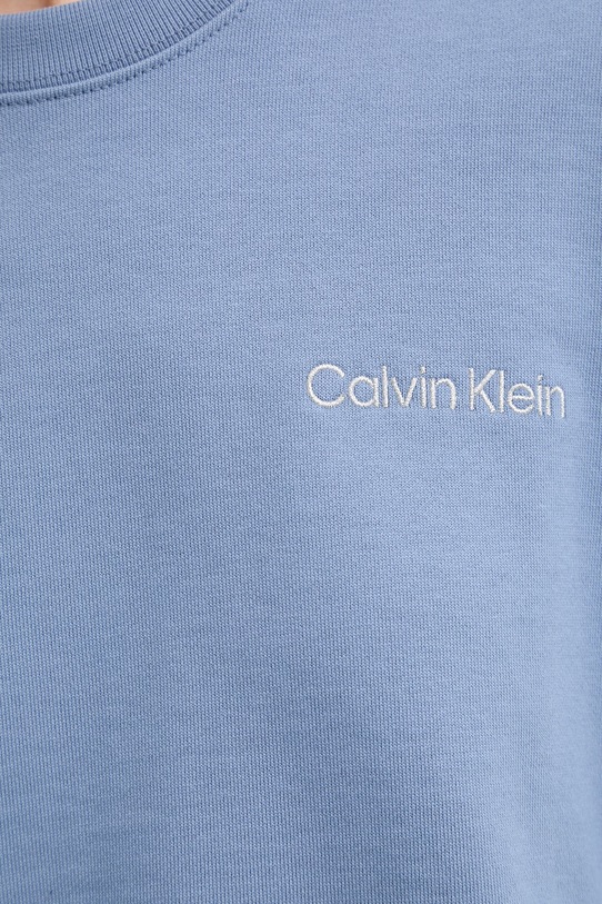 Calvin Klein bluza bawełniana LV044C209G niebieski