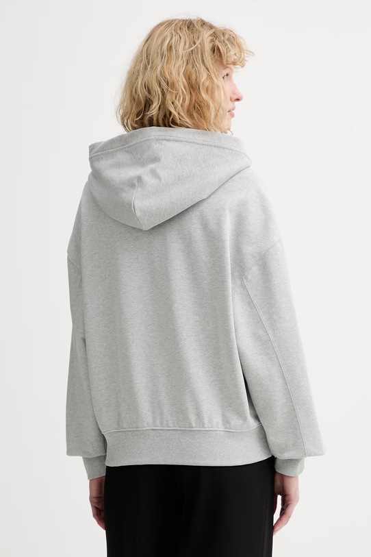 Odzież Calvin Klein bluza bawełniana LV044C211G szary