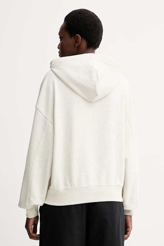 Ρούχα Βαμβακερή μπλούζα Calvin Klein LV044C210G μπεζ