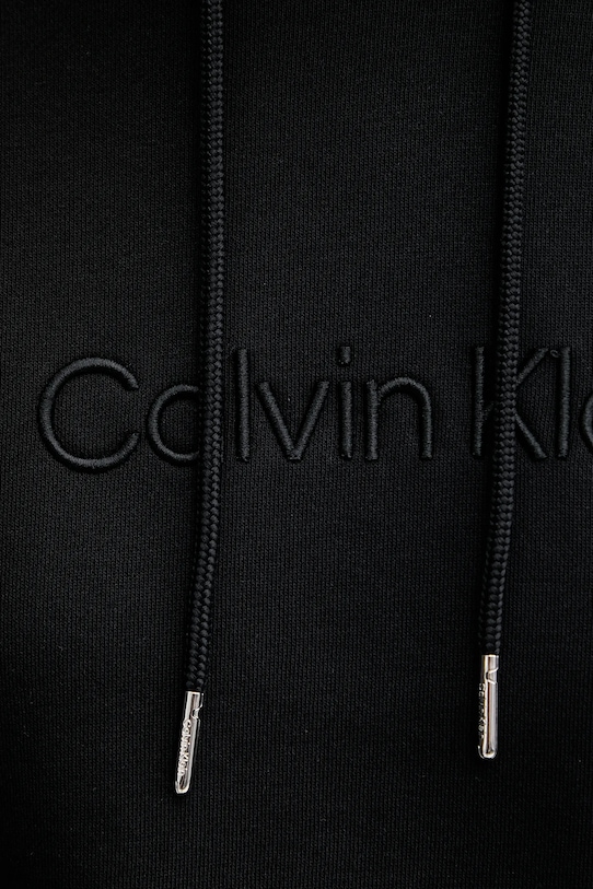 Bavlněná mikina Calvin Klein černá LV044C210G