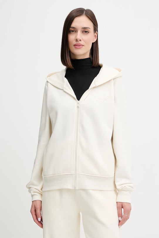 Кофта Emporio Armani Underwear с капюшоном бежевый EW000392.AF15356