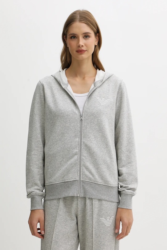 Emporio Armani Underwear bluza z kapturem szary EW000392.AF15356
