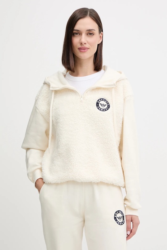 Emporio Armani Underwear bluza pozostałe beżowy EW001937.AF15363