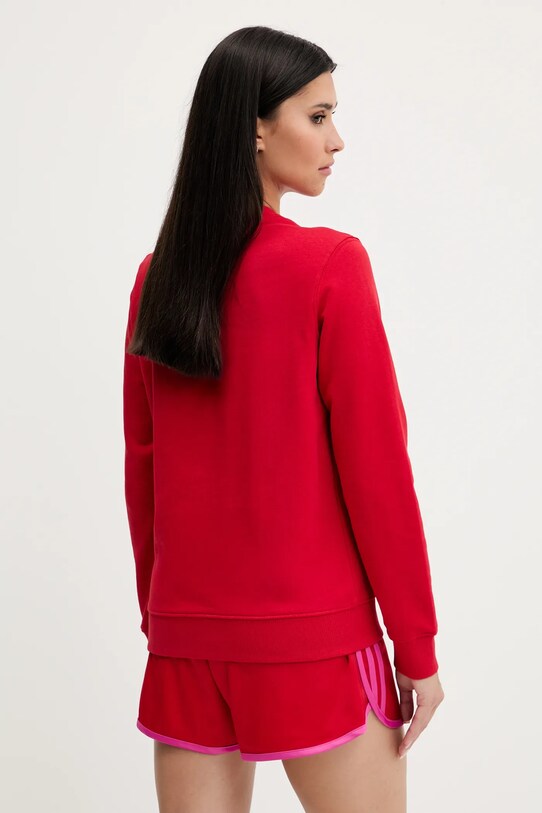 Дрехи Памучен суичър Tommy Jeans DW0DW20942 червен