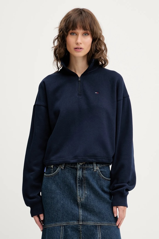 Tommy Jeans bluza pozostałe granatowy DW0DW20946