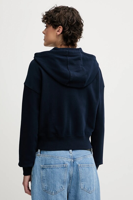 Tommy Jeans pamut melegítőfelső DW0DW21147 sötétkék AW25