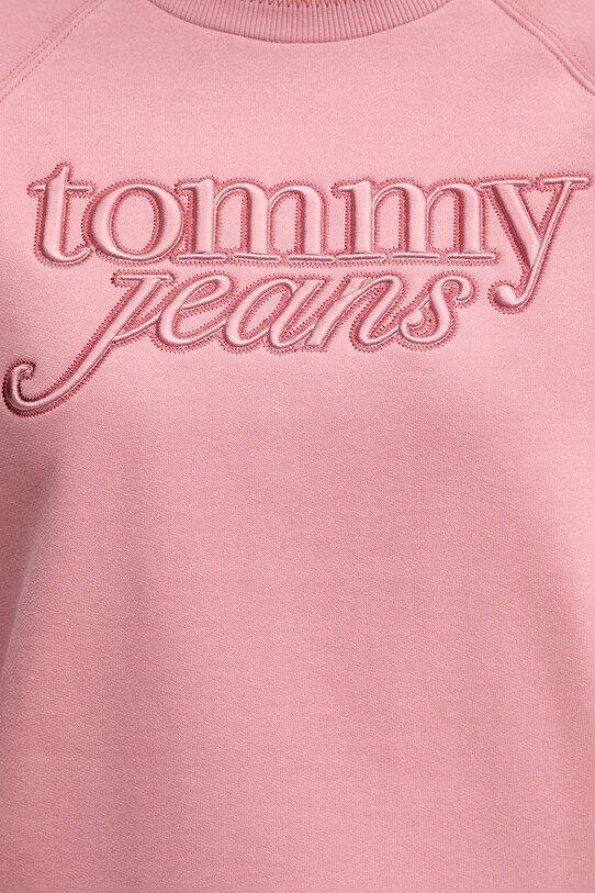 Tommy Jeans bluza pomarańczowy DW0DW21196