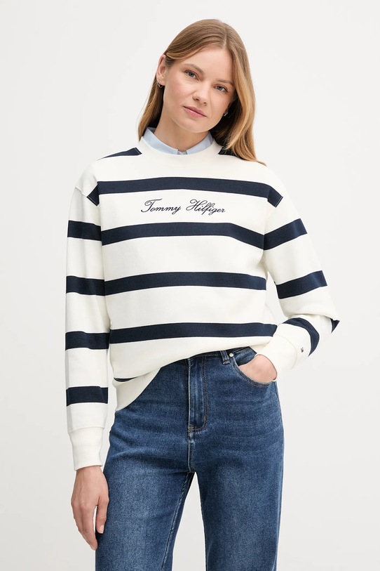 Tommy Hilfiger bluza pozostałe beżowy WW0WW45743