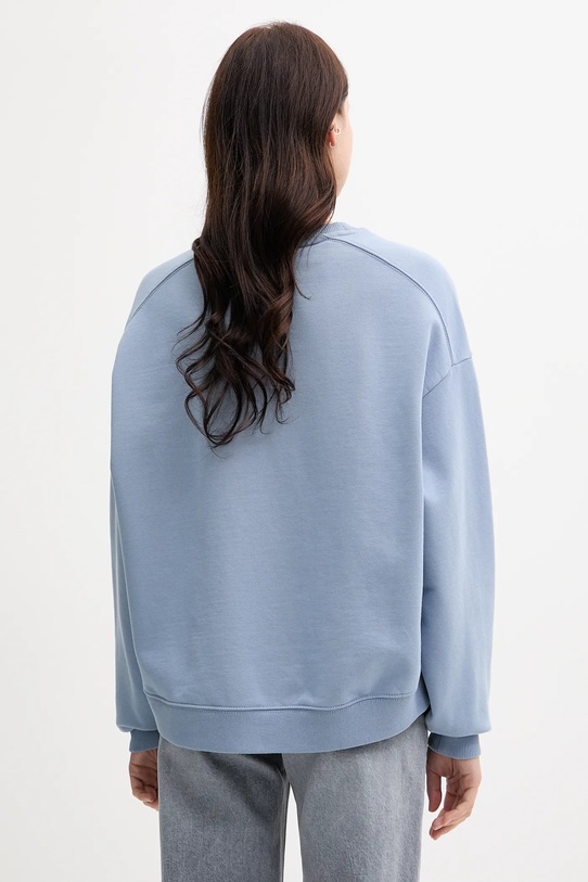 Îmbrăcăminte Tommy Hilfiger hanorac de bumbac WW0WW45754 albastru