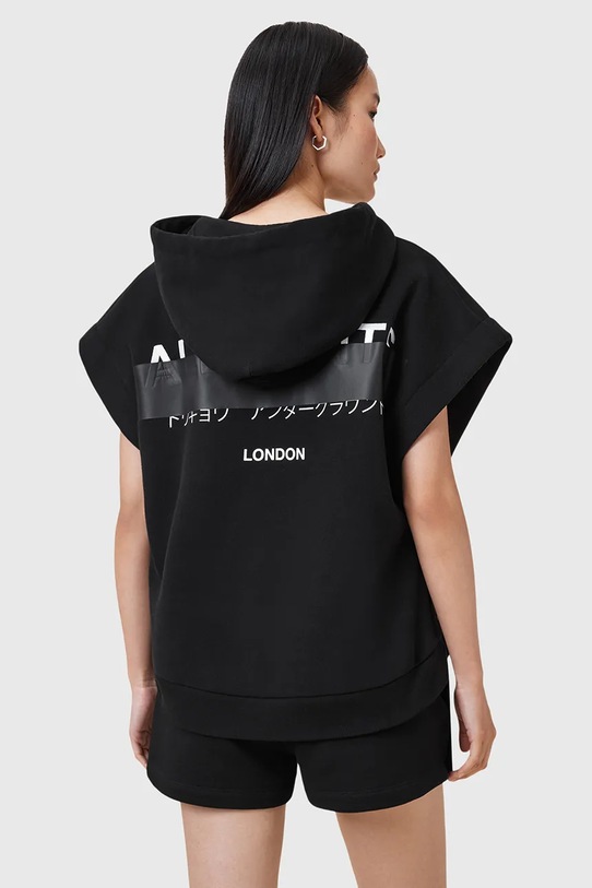 AllSaints felső SORRI W093JC fekete AW25