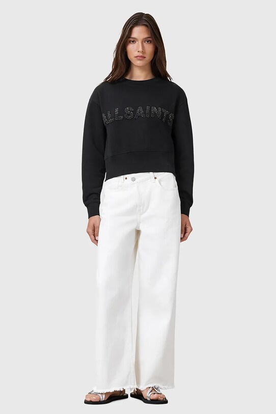 AllSaints bluza bawełniana SEPARO W215JC czarny