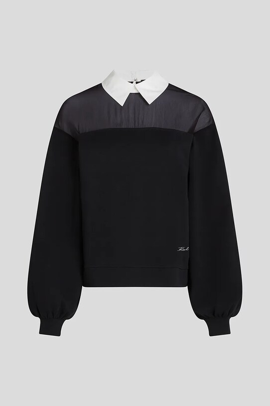 Karl Lagerfeld hanorac de bumbac A3W20002 negru