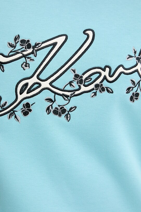 Karl Lagerfeld bluza A3W20010 turkusowy