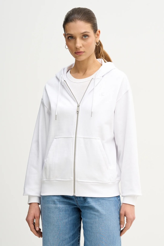Calvin Klein Jeans bluza biały LV047B237G