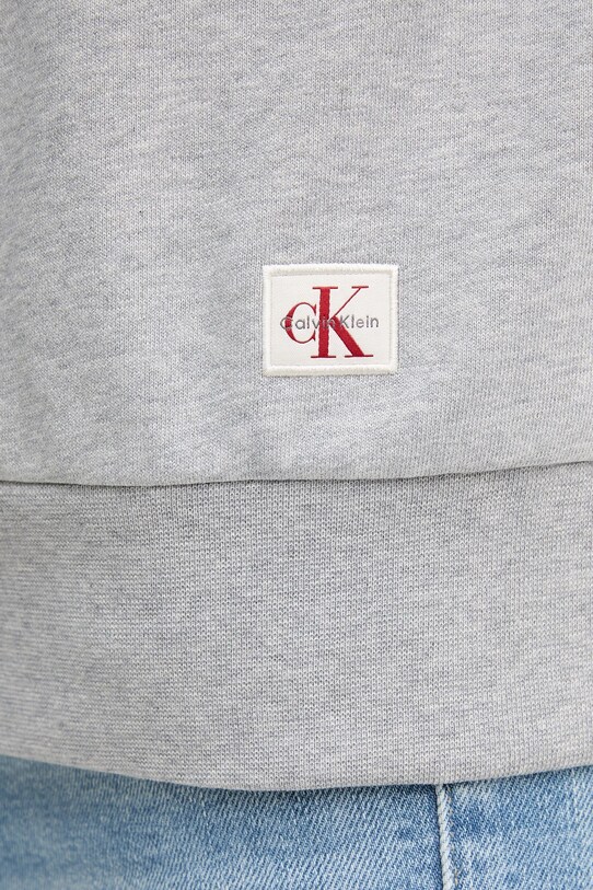 Calvin Klein Jeans bluza bawełniana LV047B238G szary