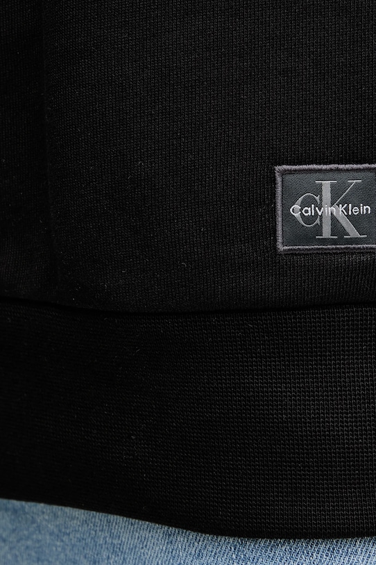 Bavlnená mikina Calvin Klein Jeans LV047B238G čierna