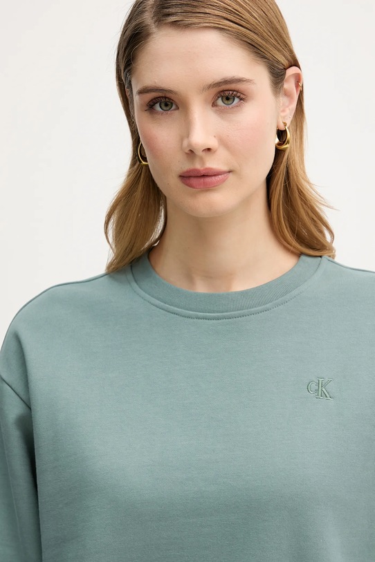 Calvin Klein Jeans bluza turkusowy LV047B236G