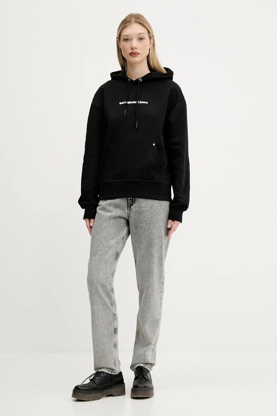 Karl Lagerfeld Jeans bluza bawełniana A3W20038 czarny AW25