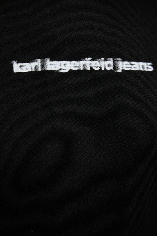 Karl Lagerfeld Jeans bluza bawełniana A3W20038 czarny