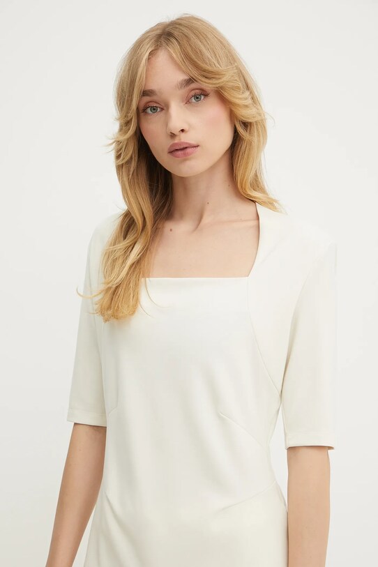 BOSS t-shirt beżowy 50541894