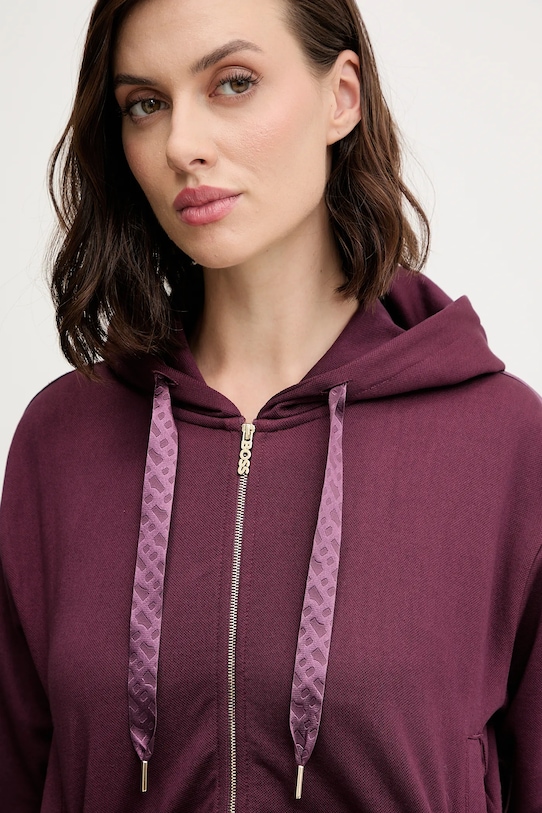 BOSS bluză lounge violet 50545635