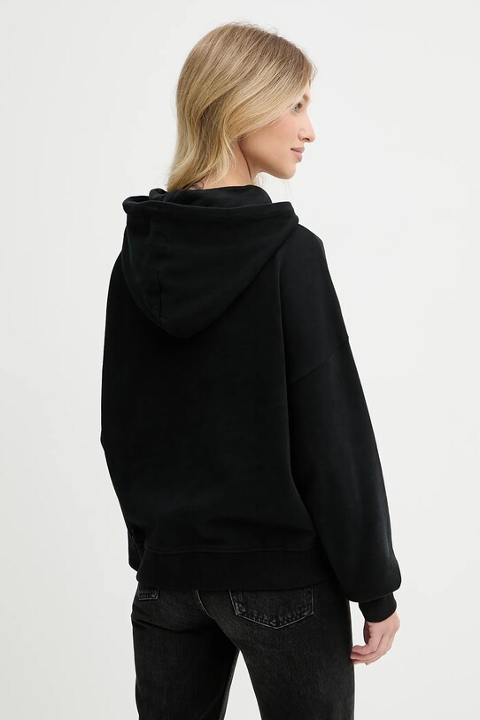 BOSS Orange hanorac de bumbac 50547572 negru AW25