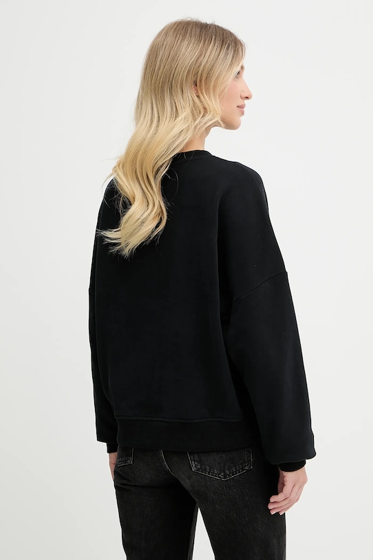 BOSS Orange hanorac de bumbac 50547974 negru AW25