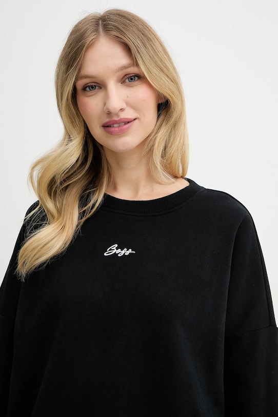 Îmbrăcăminte BOSS Orange hanorac de bumbac 50547974 negru