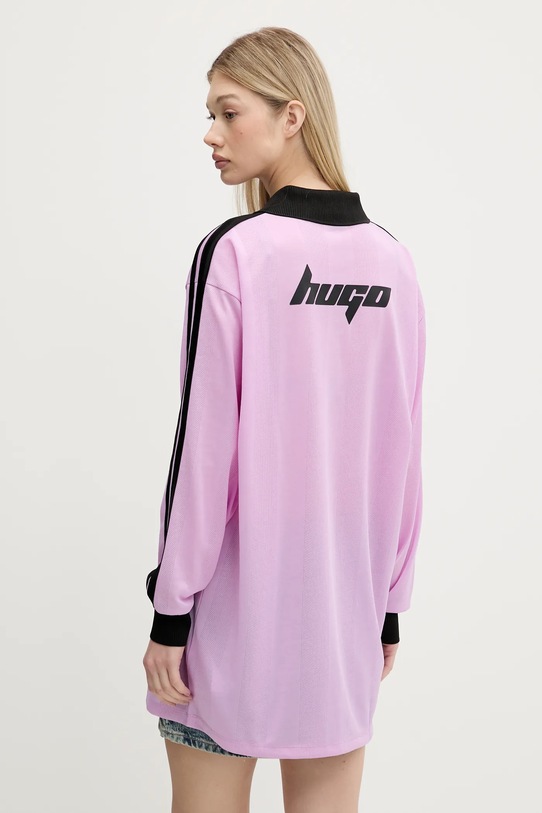 Odjeća Dukserica Hugo Blue 50542303 ljubičasta