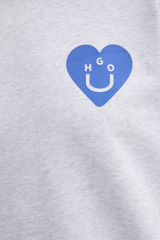 Hugo Blue hanorac de bumbac 50545052 gri