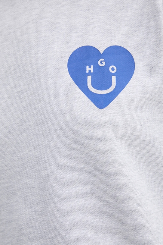 Hugo Blue hanorac de bumbac 50545052 gri