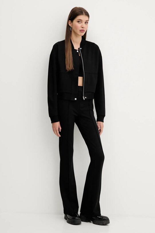 Μπλούζα HUGO 50542743 μαύρο AW25