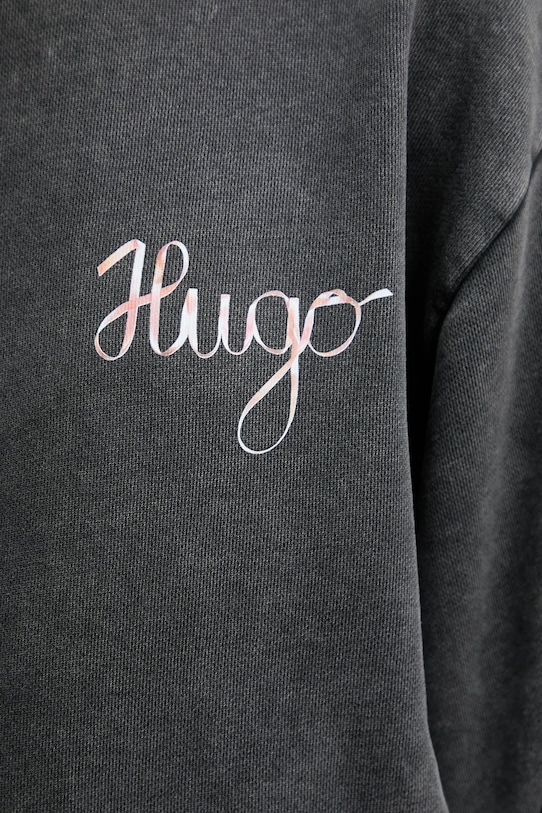 HUGO hanorac de bumbac 50544870 gri