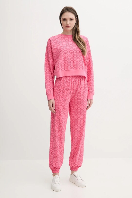 HUGO bluza 50545210 różowy AW25