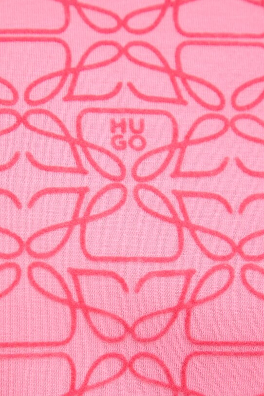 HUGO bluza 50545210 różowy