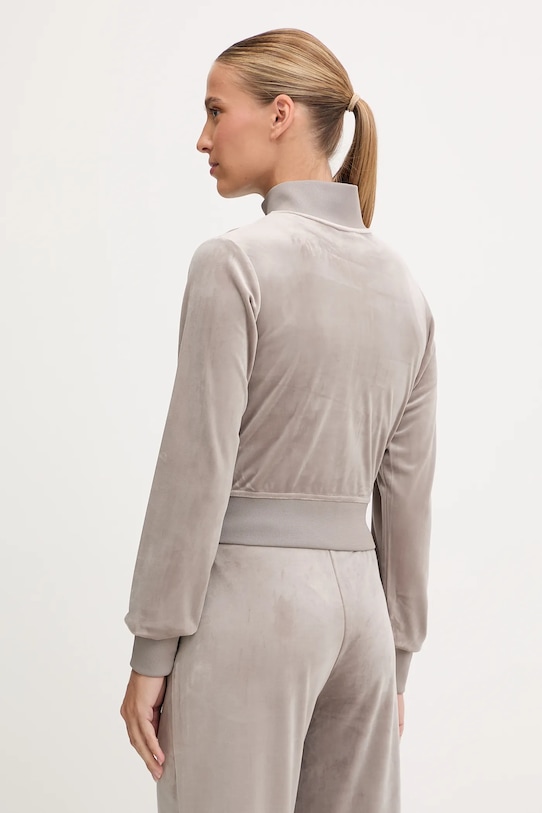 Oblečenie Velúrová mikina Guess COUTURE V3BQ22.K0232 béžová