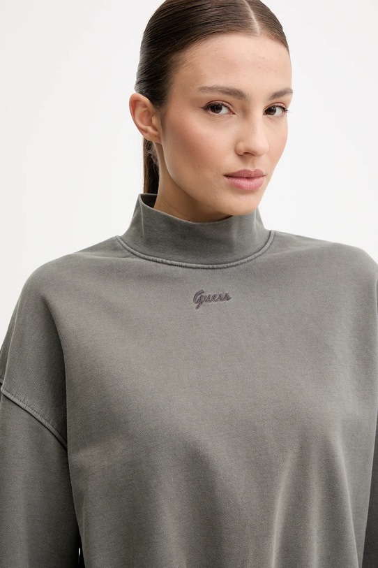 Guess hanorac de bumbac MISTY gri V5RQ13.KCOS1