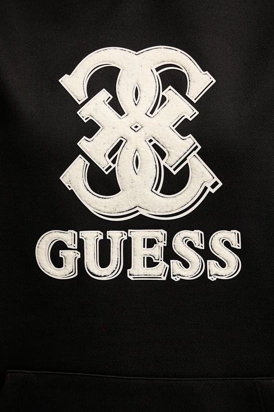 Μπλούζα Guess CARMEN V5YQ01.KCX22 μαύρο