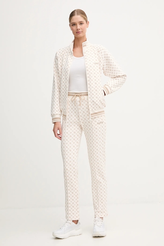 Guess bluză AGGIE V5YQ03.KB212 bej AW25